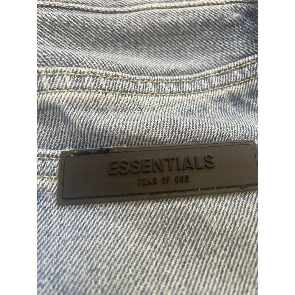 FEAR OF GOD button fly straight leg jeans 28 - Picture 2 of 10